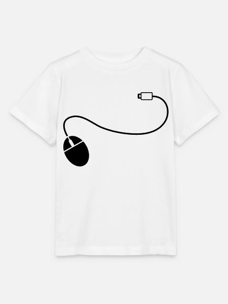 mouse_cursor__f1 - Stanley/Stella Kinder T-Shirt MINI CREATOR - Weiß
