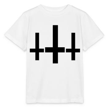 Kreuz - Stanley/Stella Kinder T-Shirt MINI CREATOR  - Weiß - Vorne - Maike (125cm)