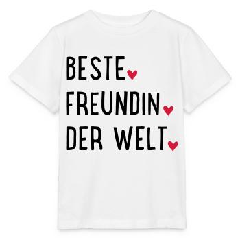Meilleur ami - T-shirt bio MINI CREATOR Stanley/Stella Enfant - blanc - Devant - Maike (125cm)