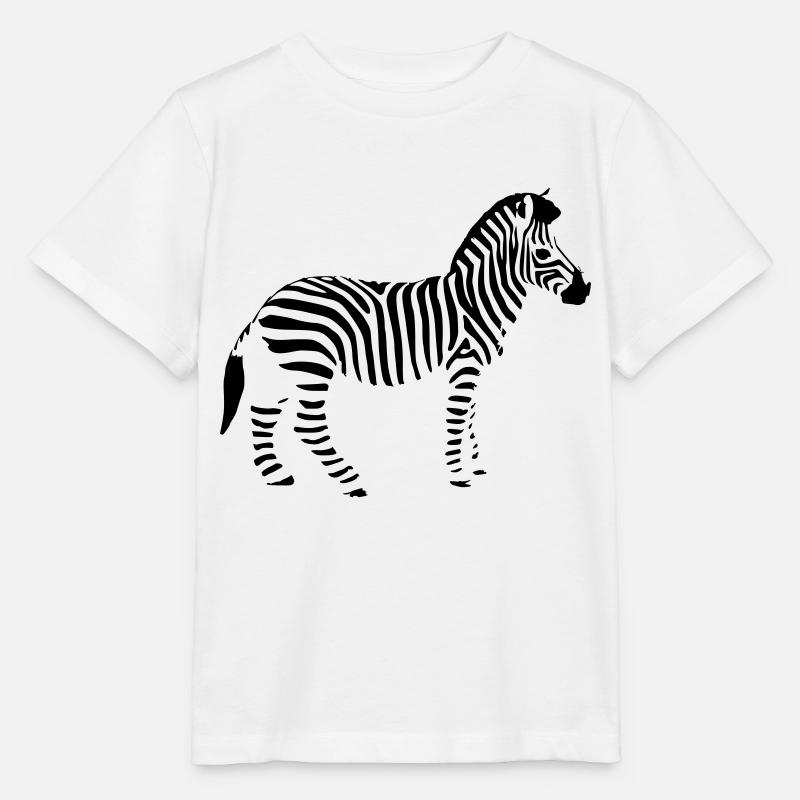 Zebra - Stanley/Stella Kinder T-Shirt MINI CREATOR  - Weiß