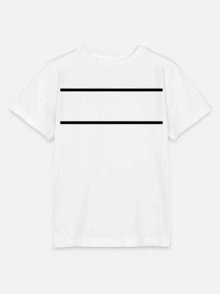 Striche - Stanley/Stella Kinder T-Shirt MINI CREATOR - Weiß