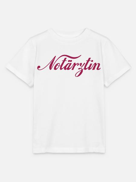 Notärztin - Stanley/Stella Kinder T-Shirt MINI CREATOR  - Weiß