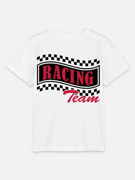 racing_team_002 - Stanley/Stella Kinder T-Shirt MINI CREATOR - Weiß