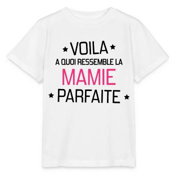 Großmütter / Oma / Mami / Großmutter / Mamy - Stanley/Stella Kinder T-Shirt MINI CREATOR  - Weiß - Vorne - Maike (125cm)