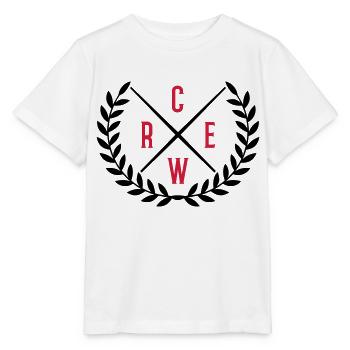 crew kranz - Stanley/Stella Kinder T-Shirt MINI CREATOR  - Weiß - Vorne - Maike (125cm)