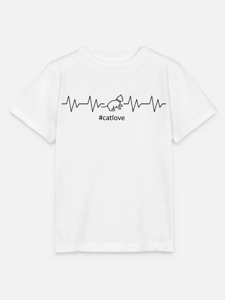 catlove - Stanley/Stella Kinder T-Shirt MINI CREATOR  - Weiß
