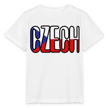 Ich liebe Tschechisch - Stanley/Stella Kinder T-Shirt MINI CREATOR  - Weiß - Vorne - Maike (125cm)