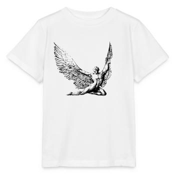 Ange musculaire - T-shirt bio MINI CREATOR Stanley/Stella Enfant - blanc - Devant - Maike (125cm)