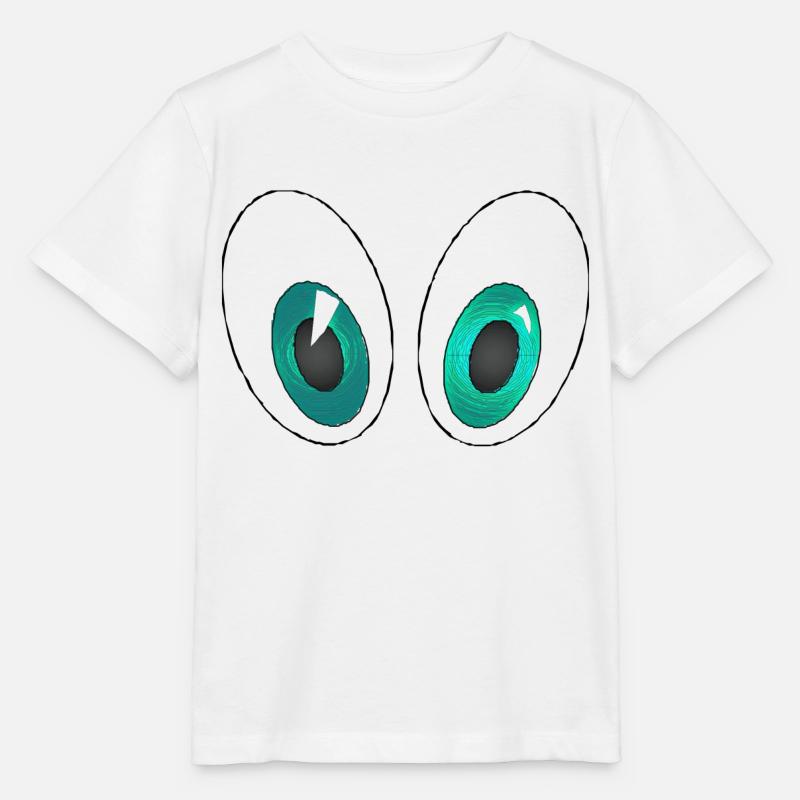 Yeux 3 - T-shirt bio MINI CREATOR Stanley/Stella Enfant - blanc
