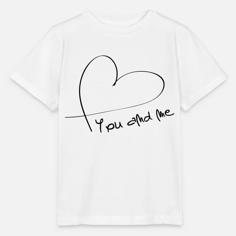 Vous et moi - T-shirt bio MINI CREATOR Stanley/Stella Enfant - blanc