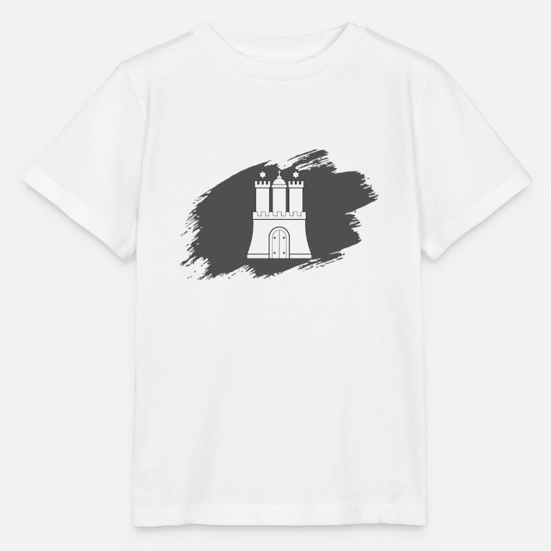 Hamburg - Stanley/Stella Kinder T-Shirt MINI CREATOR  - Weiß