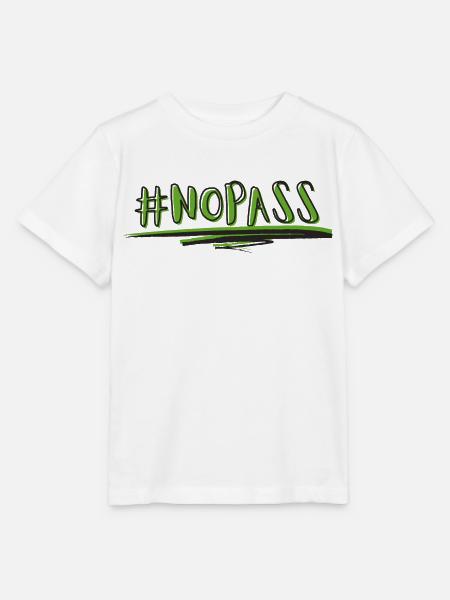 NO PASS - Stanley/Stella Kinder T-Shirt MINI CREATOR - Weiß