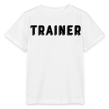 Trainer - Stanley/Stella Kinder T-Shirt MINI CREATOR  - Weiß - Vorne - Maike (125cm)