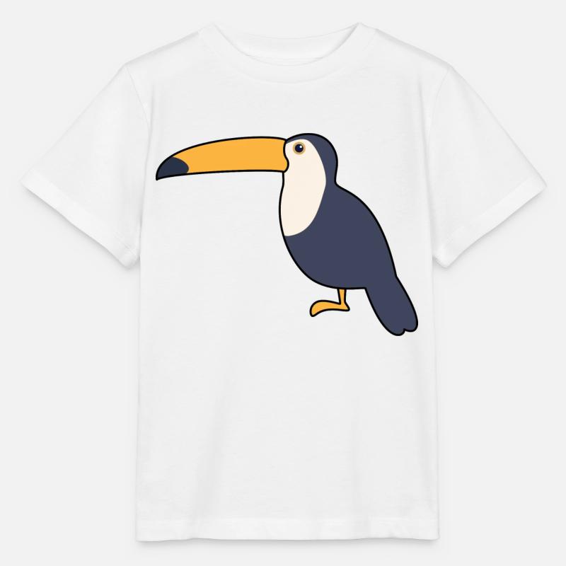 Tukan - Stanley/Stella Kinder T-Shirt MINI CREATOR  - Weiß