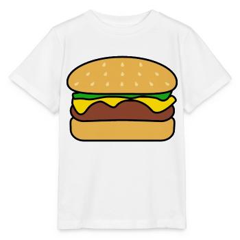 Burger - T-shirt bio MINI CREATOR Stanley/Stella Enfant - blanc - Devant - Maike (125cm)