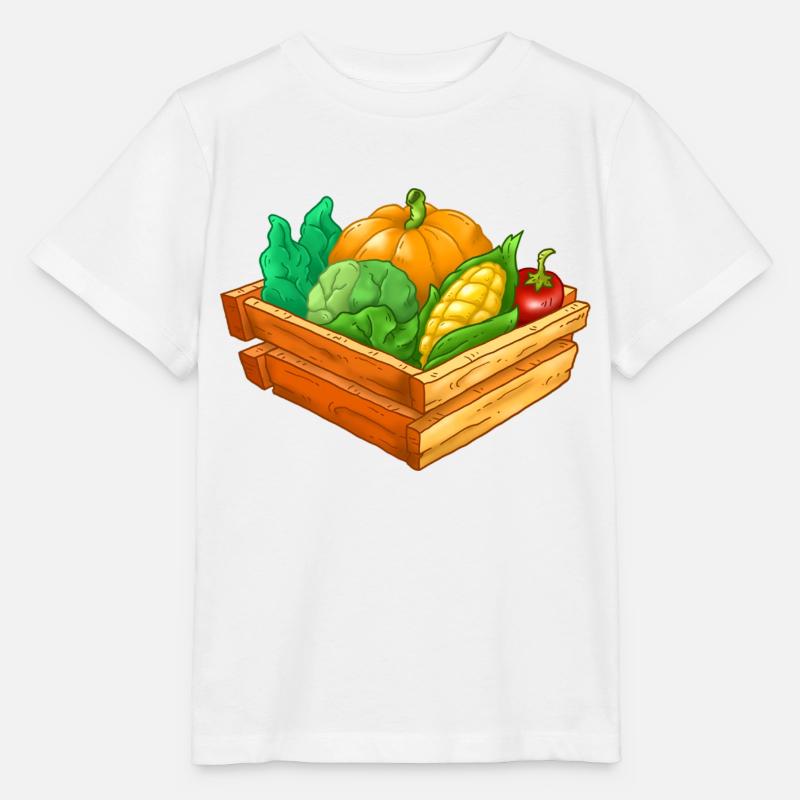 Légume - T-shirt bio MINI CREATOR Stanley/Stella Enfant - blanc