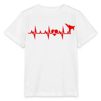 Karaté Boxe Combat - T-shirt bio MINI CREATOR Stanley/Stella Enfant - blanc - Devant - Maike (125cm)