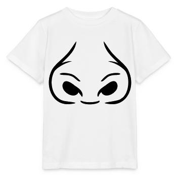 Nez épais de grosses narines - T-shirt bio MINI CREATOR Stanley/Stella Enfant - blanc - Devant - Maike (125cm)