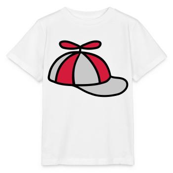Chapeau d’hélice Conception de chapeau d’éolienne - T-shirt bio MINI CREATOR Stanley/Stella Enfant - blanc - Devant - Maike (125cm)