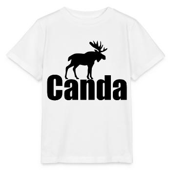 Kanada - Stanley/Stella Kinder T-Shirt MINI CREATOR  - Weiß - Vorne - Maike (125cm)