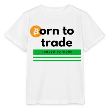 Né pour le commerce - T-shirt bio MINI CREATOR Stanley/Stella Enfant - blanc - Devant - Maike (125cm)