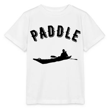 paddle - T-shirt bio MINI CREATOR Stanley/Stella Enfant - blanc - Devant - Maike (125cm)