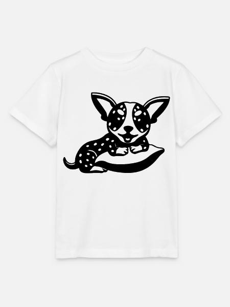 DOG CAT PET - Stanley/Stella Kinder T-Shirt MINI CREATOR  - Weiß