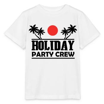 Holiday Party - Stanley/Stella Kinder T-Shirt MINI CREATOR  - Weiß - Vorne - Maike (125cm)