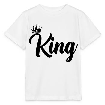 Roi - T-shirt bio MINI CREATOR Stanley/Stella Enfant - blanc - Devant - Maike (125cm)