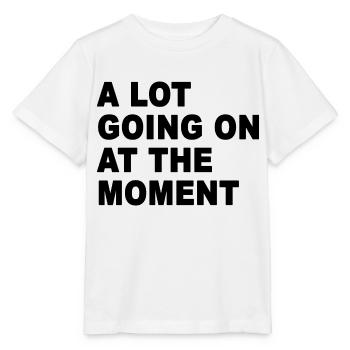 Im Moment ist viel los - Stanley/Stella Kinder T-Shirt MINI CREATOR  - Weiß - Vorne - Maike (125cm)