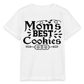 Moms meilleurs biscuits - T-shirt bio MINI CREATOR Stanley/Stella Enfant - blanc - Devant - Maike (125cm)