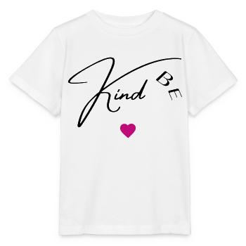 Be kind - Stanley/Stella MINI CREATOR Kids’ T-Shirt - white - Front - Maike (125cm)
