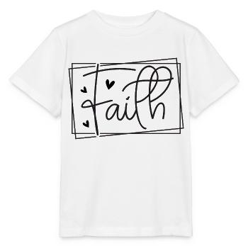 Foi - T-shirt bio MINI CREATOR Stanley/Stella Enfant - blanc - Devant - Maike (125cm)