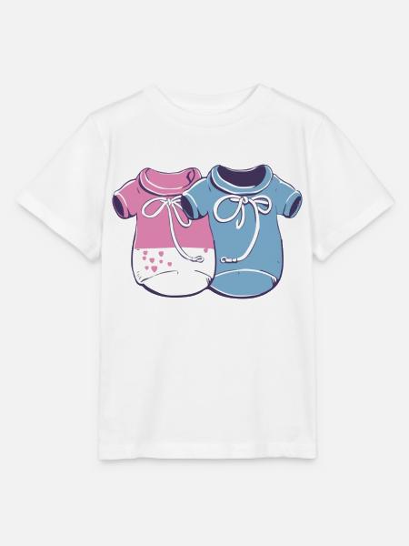 Baby-Outfits - Stanley/Stella Kinder T-Shirt MINI CREATOR  - Weiß