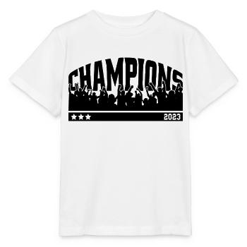 Champions 2023 - Stanley/Stella MINI CREATOR Kids’ T-Shirt - white - Front - Maike (125cm)