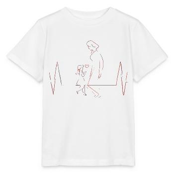 Mutter Tochter Familien Geschenk - Stanley/Stella Kinder T-Shirt MINI CREATOR  - Weiß - Vorne - Maike (125cm)