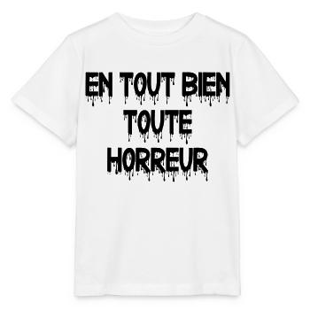 en tout bien toute horreur - T-shirt bio MINI CREATOR Stanley/Stella Enfant - blanc - Devant - Maike (125cm)