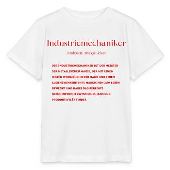 Industriemechaniker Definition - Stanley/Stella Kinder T-Shirt MINI CREATOR  - Weiß - Vorne - Maike (125cm)