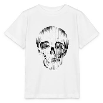 Skull graphic art - Stanley/Stella MINI CREATOR Kids’ T-Shirt - white - Front - Maike (125cm)