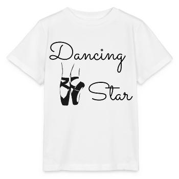 Dancing Dance Music - Stanley/Stella MINI CREATOR Kids’ T-Shirt - white - Front - Maike (125cm)