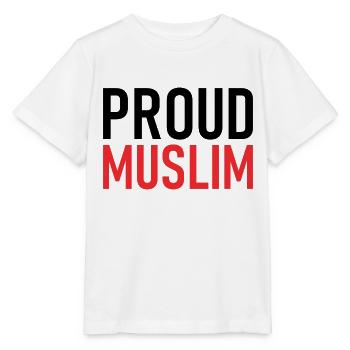 Fier musulman - Musulmans - Islam - T-shirt bio MINI CREATOR Stanley/Stella Enfant - blanc - Devant - Maike (125cm)