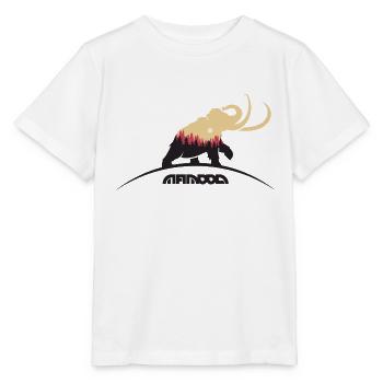 mammut wildnis insinde - Stanley/Stella Kinder T-Shirt MINI CREATOR  - Weiß - Vorne - Maike (125cm)