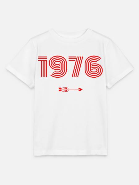 Jahrgang 1976 - Stanley/Stella Kinder T-Shirt MINI CREATOR  - Weiß