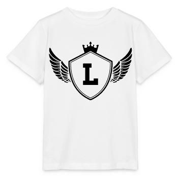 Armoiries L - T-shirt bio MINI CREATOR Stanley/Stella Enfant - blanc - Devant - Maike (125cm)
