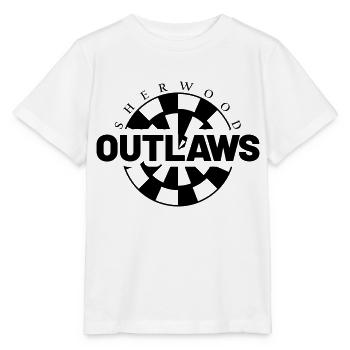 sherwood outlaws dartboard - Stanley/Stella MINI CREATOR Kids’ T-Shirt - white - Front - Maike (125cm)