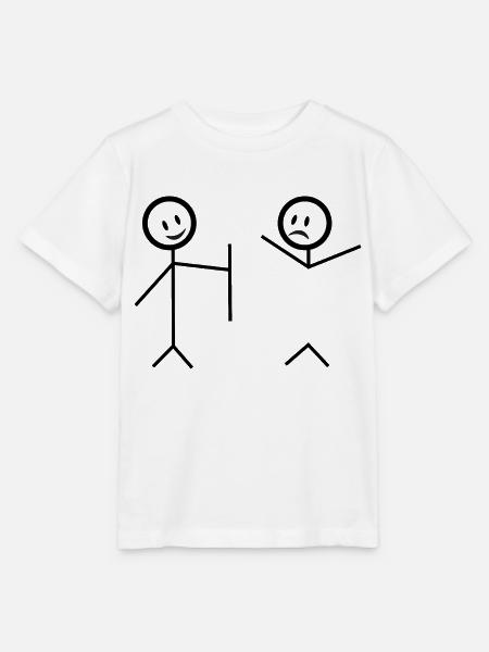 Ich decke Sie - Stanley/Stella Kinder T-Shirt MINI CREATOR - Weiß