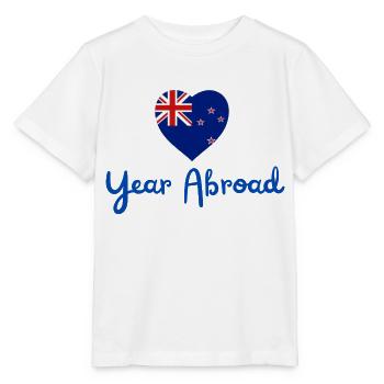 Année à l’étranger Nouvelle-Zélande - Semestre à l’étranger AuPair - T-shirt bio MINI CREATOR Stanley/Stella Enfant - blanc - Devant - Maike (125cm)