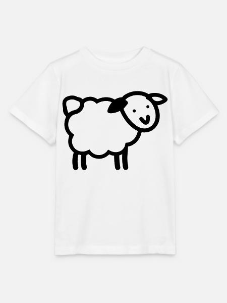 Schaf - Stanley/Stella Kinder T-Shirt MINI CREATOR - Weiß