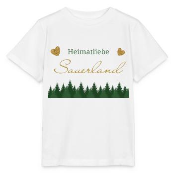 Heimatliebe Sauerland - Stanley/Stella Kinder T-Shirt MINI CREATOR  - Weiß - Vorne - Maike (125cm)