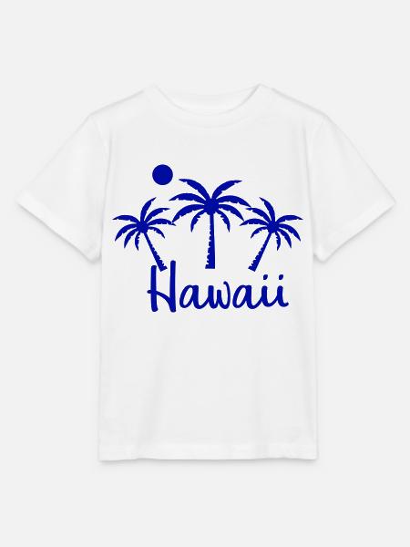 hawaii - Stanley/Stella Kinder T-Shirt MINI CREATOR - Weiß